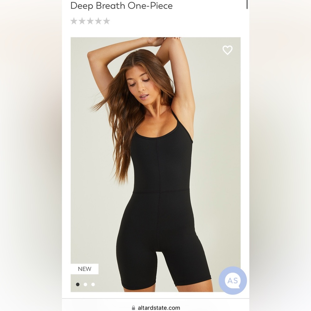 Altar’d State black one piece bodysuit.